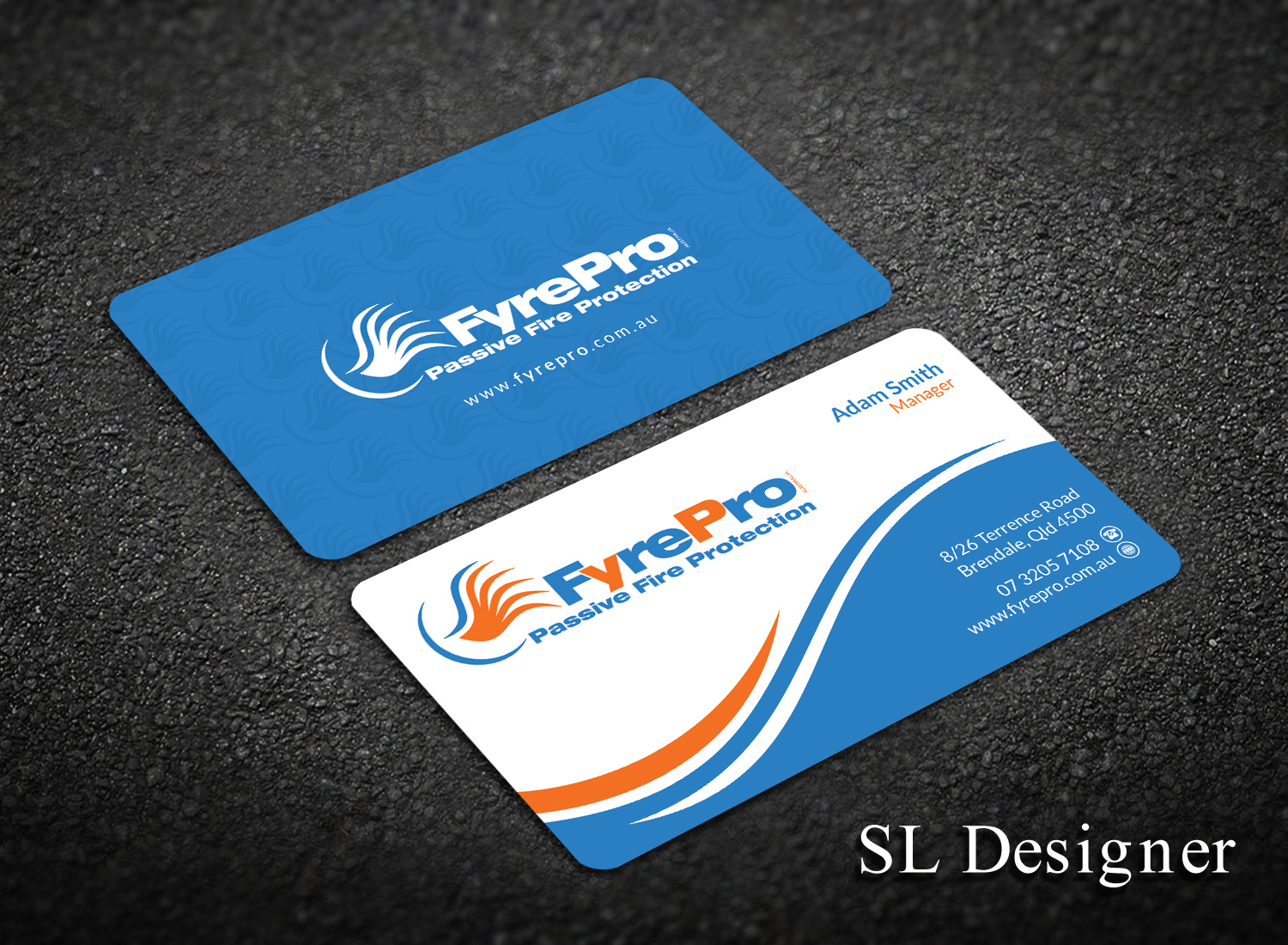 Diseño de Tarjeta de Presentación por SL Designer para Fyre Pro Aus | Diseño #15730103