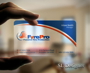 Diseño de Tarjeta de Presentación por SL Designer para Fyre Pro Aus | Diseño: #15730104