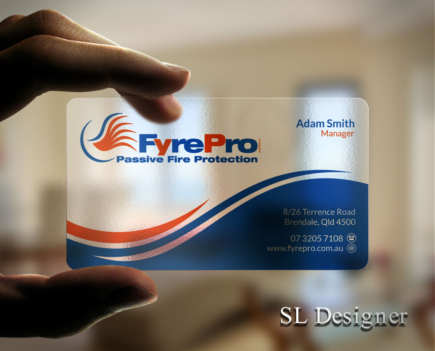 Business Card Design by SL Designer for Fyre Pro Aus | Design #15730105