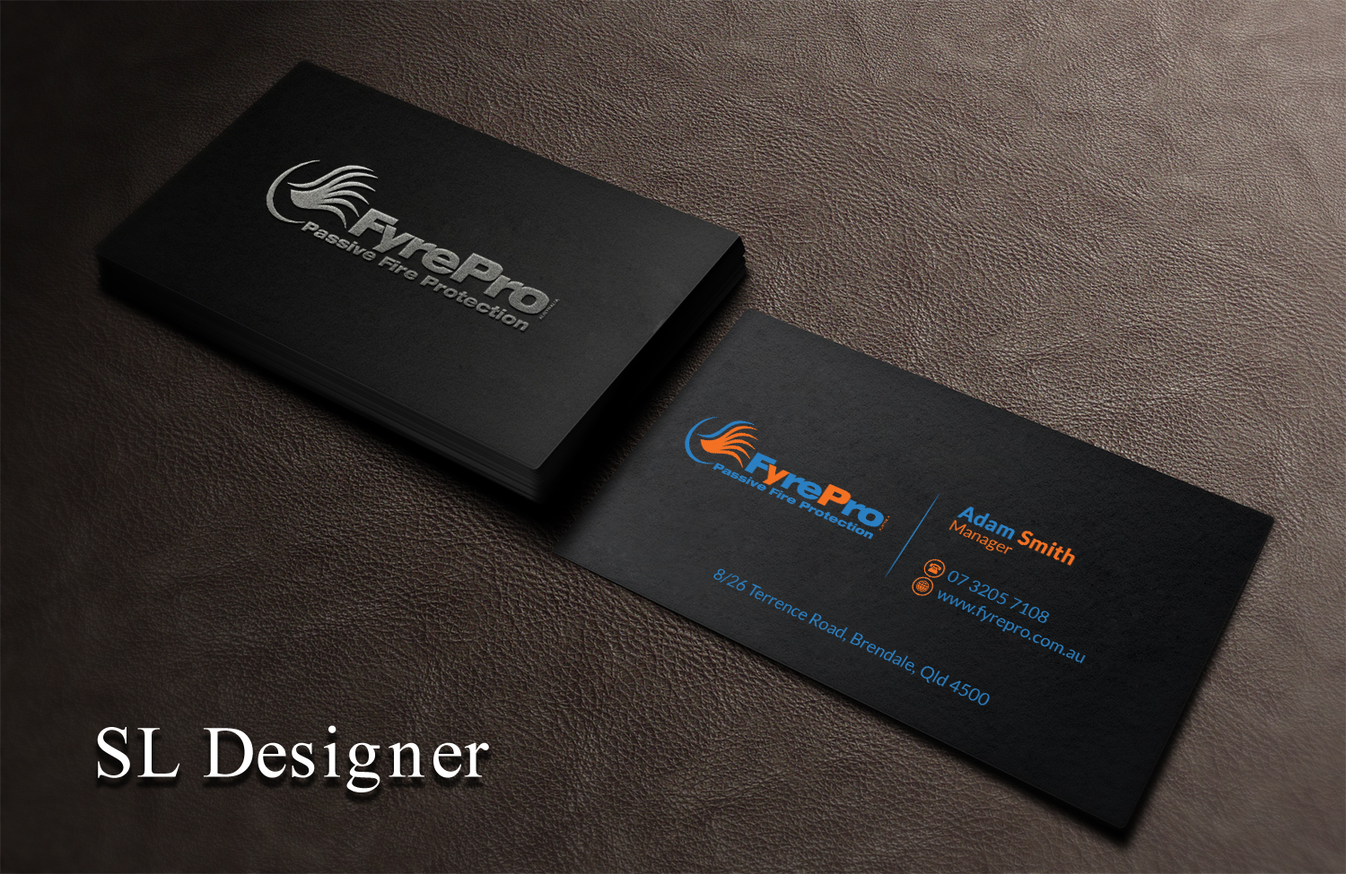 Diseño de Tarjeta de Presentación por SL Designer para Fyre Pro Aus | Diseño #15730407