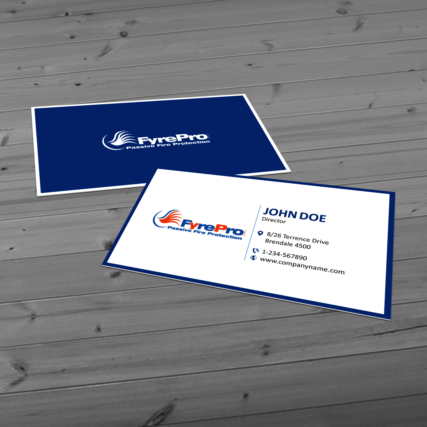 Business Card Design by Creative Jiniya for Fyre Pro Aus | Design #15729768