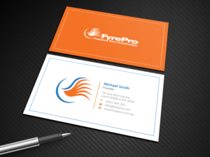 Business Card Design by Graphic Flame for Fyre Pro Aus | Design: #15732184