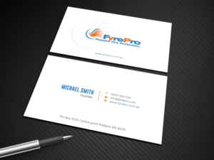Business Card Design by Graphic Flame for Fyre Pro Aus | Design: #15732205