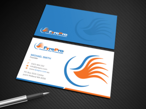 Business Card Design by Graphic Flame for Fyre Pro Aus | Design: #15732221