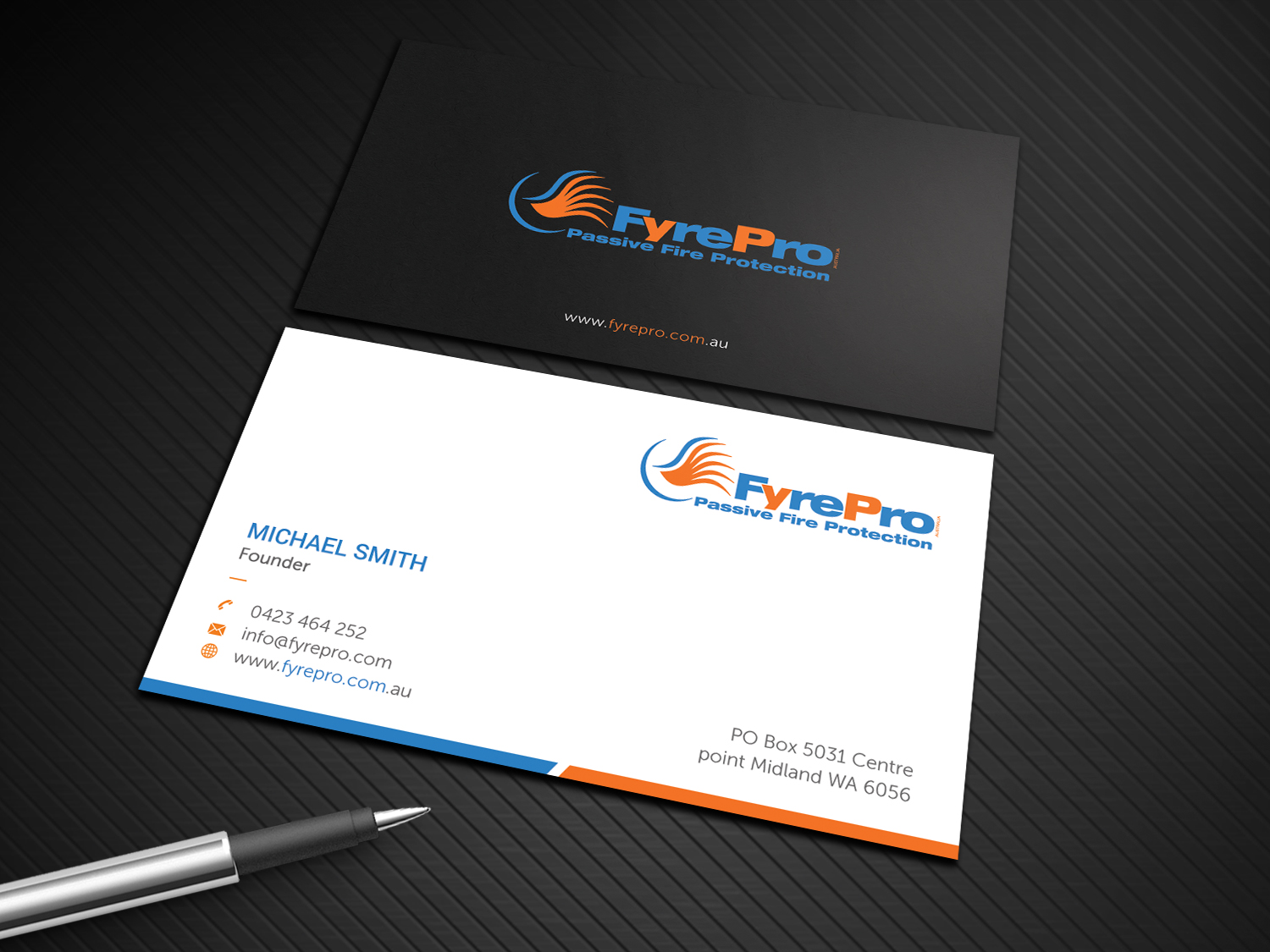 Design de Carte de Visite par Graphic Flame pour Fyre Pro Aus | Design #15732222