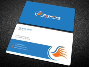 Business Card Design by Graphic Flame for Fyre Pro Aus | Design: #15732251