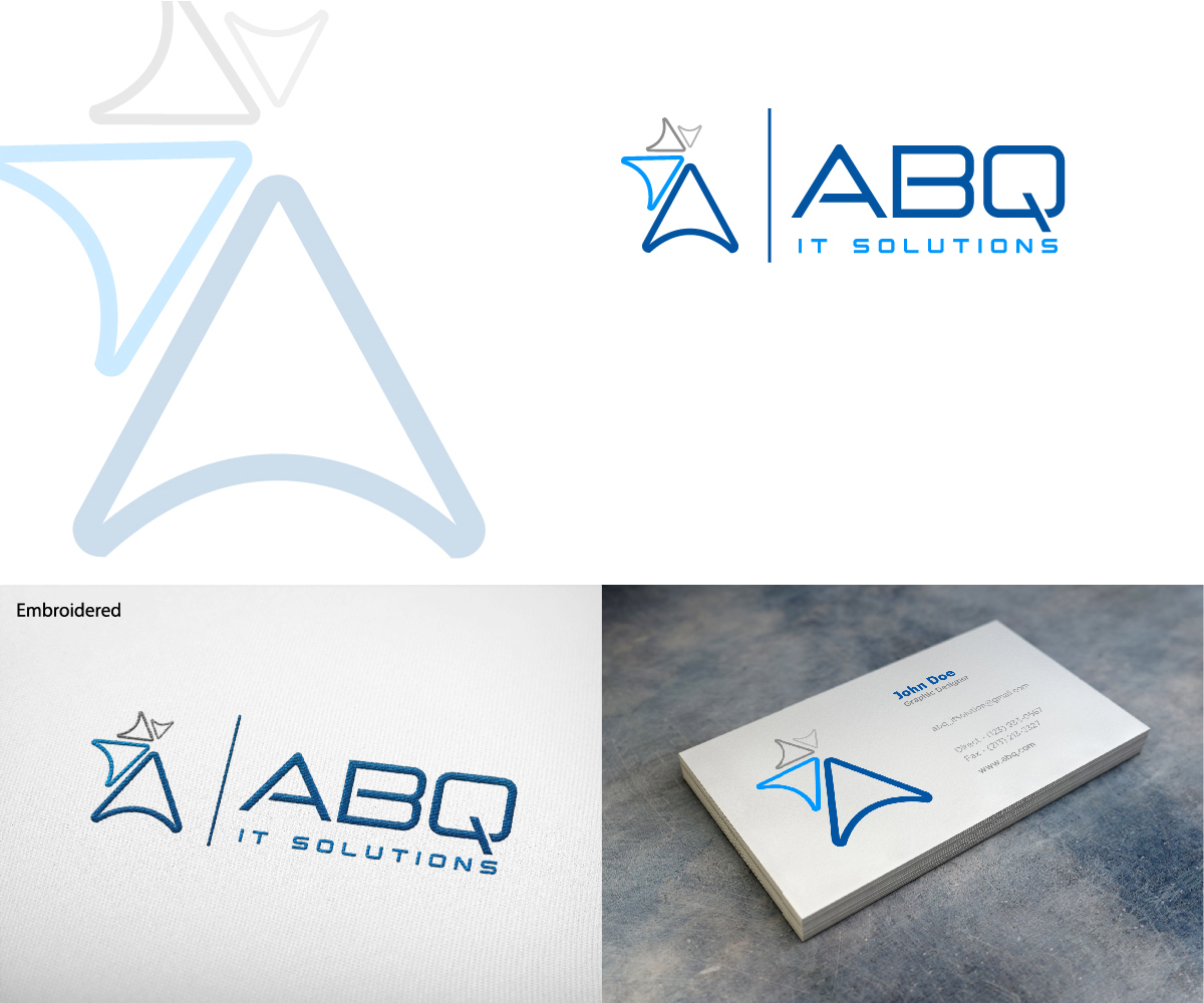Logo Design by dharlan for ABQ IT Solutions | Design #15750385