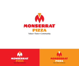 Diseño de Logo por KabhTech Studio para Monserrat Pizza | Diseño #15751102