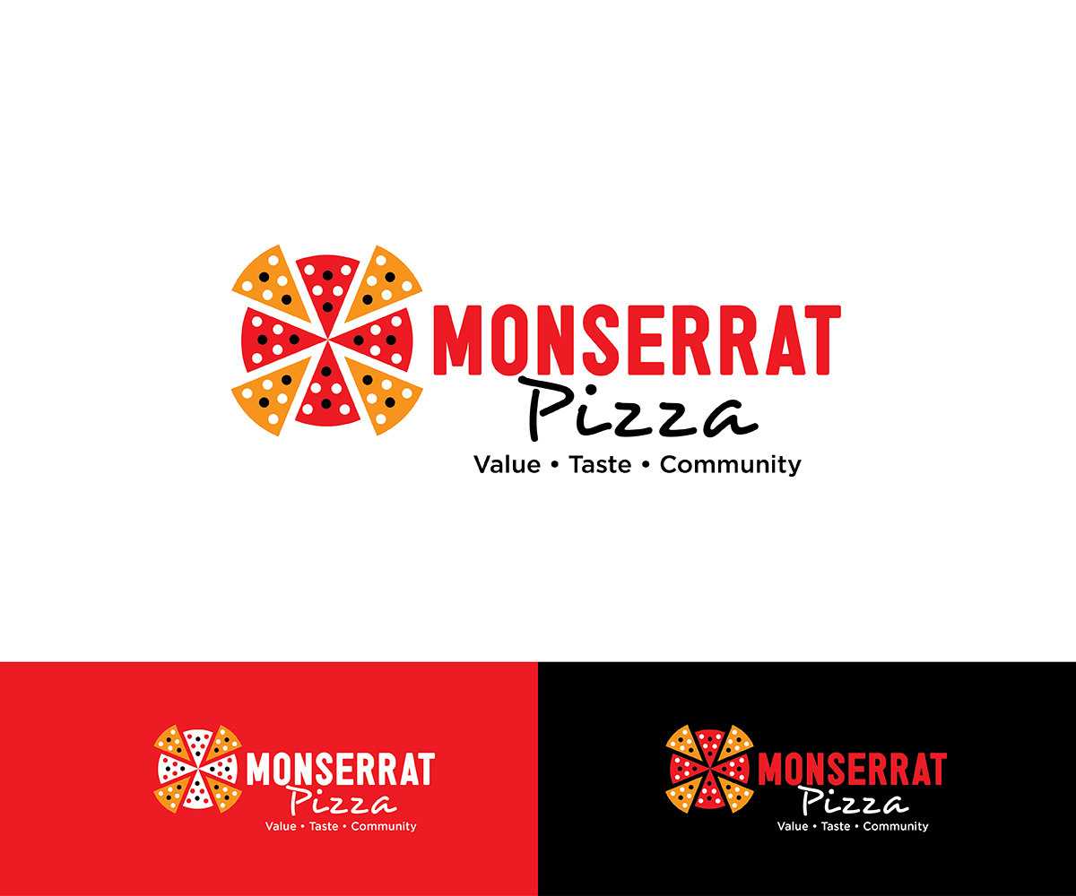 Logo Design by KabhTech Studio for Monserrat Pizza | Design #15751103