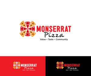 Logo Design by KabhTech Studio for Monserrat Pizza | Design: #15751103