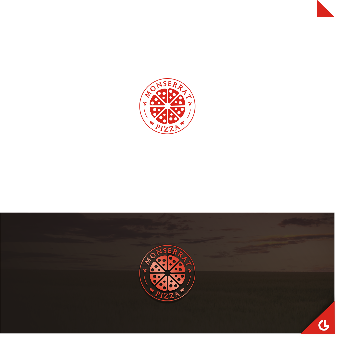 Logo Design by R!CKY for Monserrat Pizza | Design #15828195