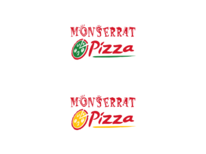 Logo Design by Slant Line Media for Monserrat Pizza | Design: #15855790
