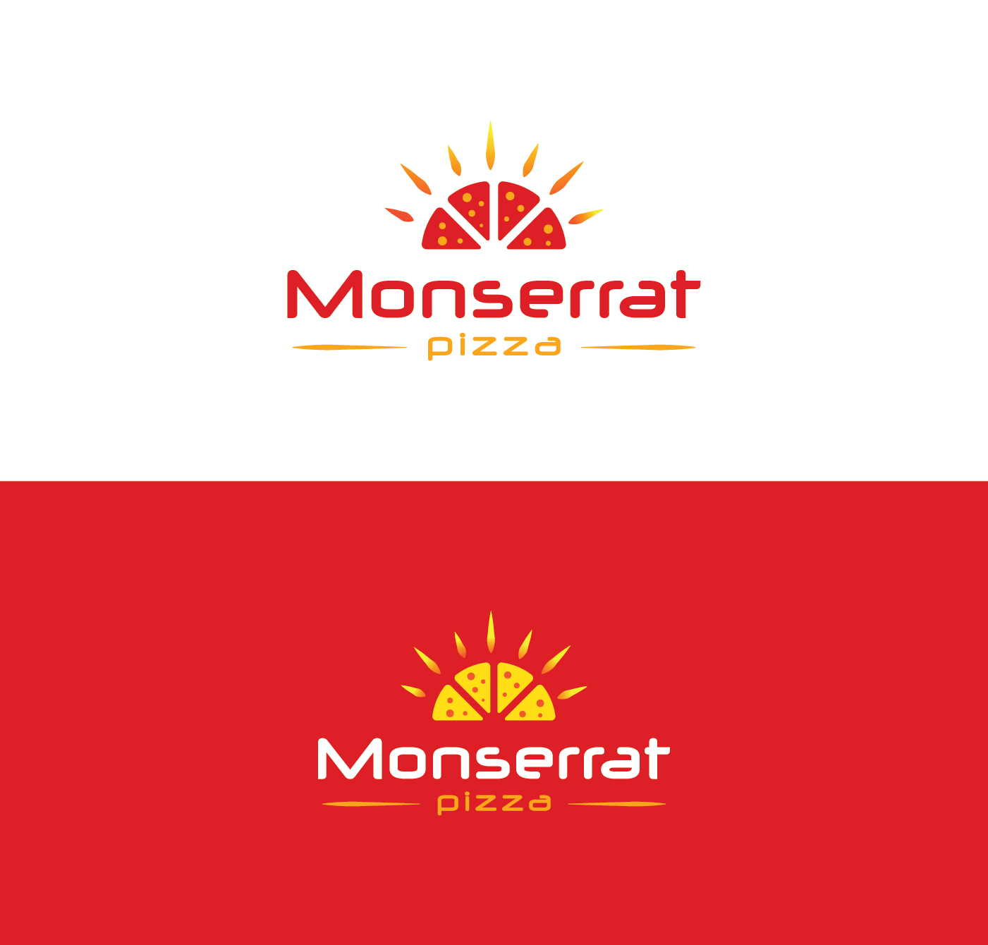 Logo Design by Muhammad Imran 3 for Monserrat Pizza | Design #15746880