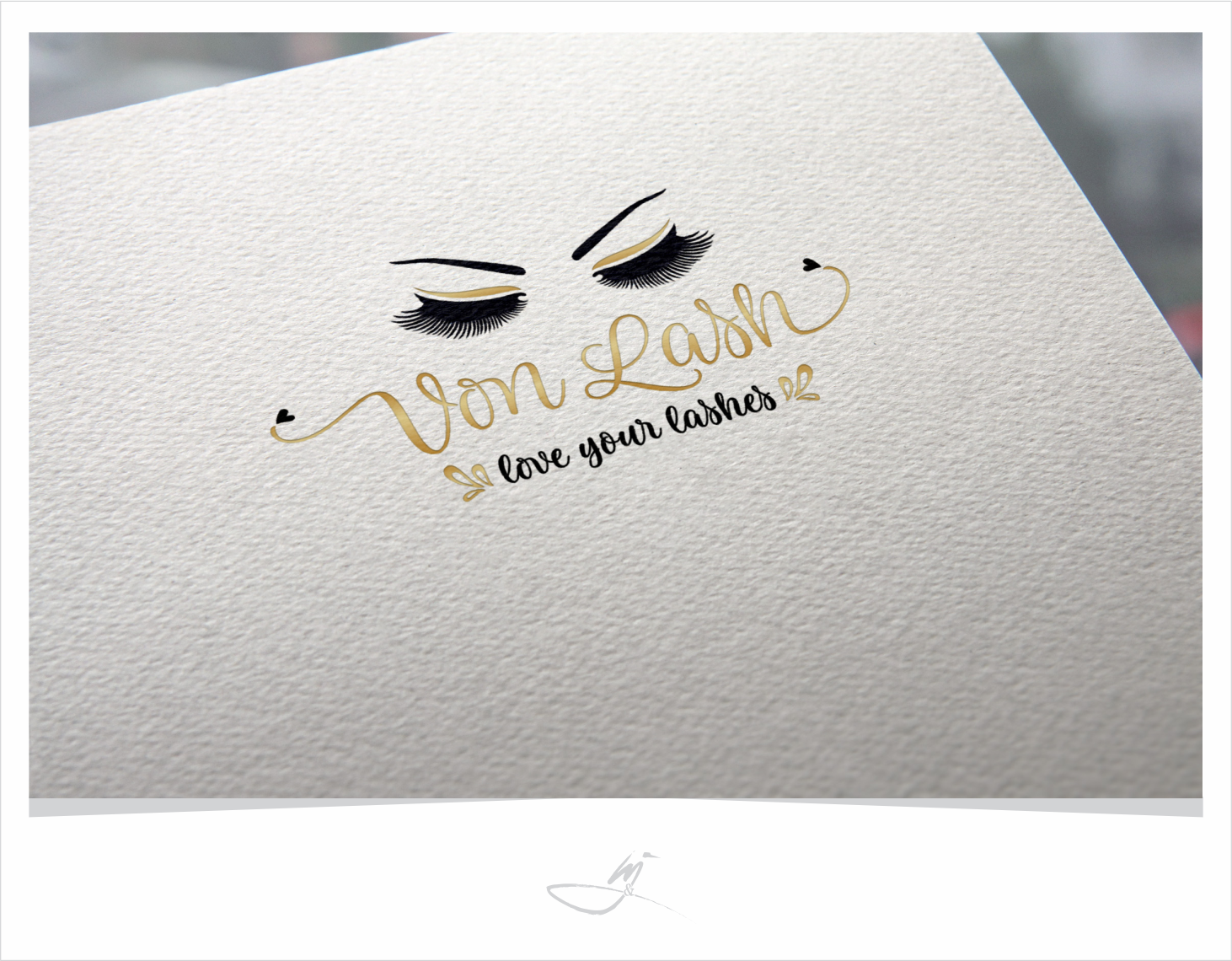 Logo-Design von Mimi &amp; Max für Von Lash | Design #15760219
