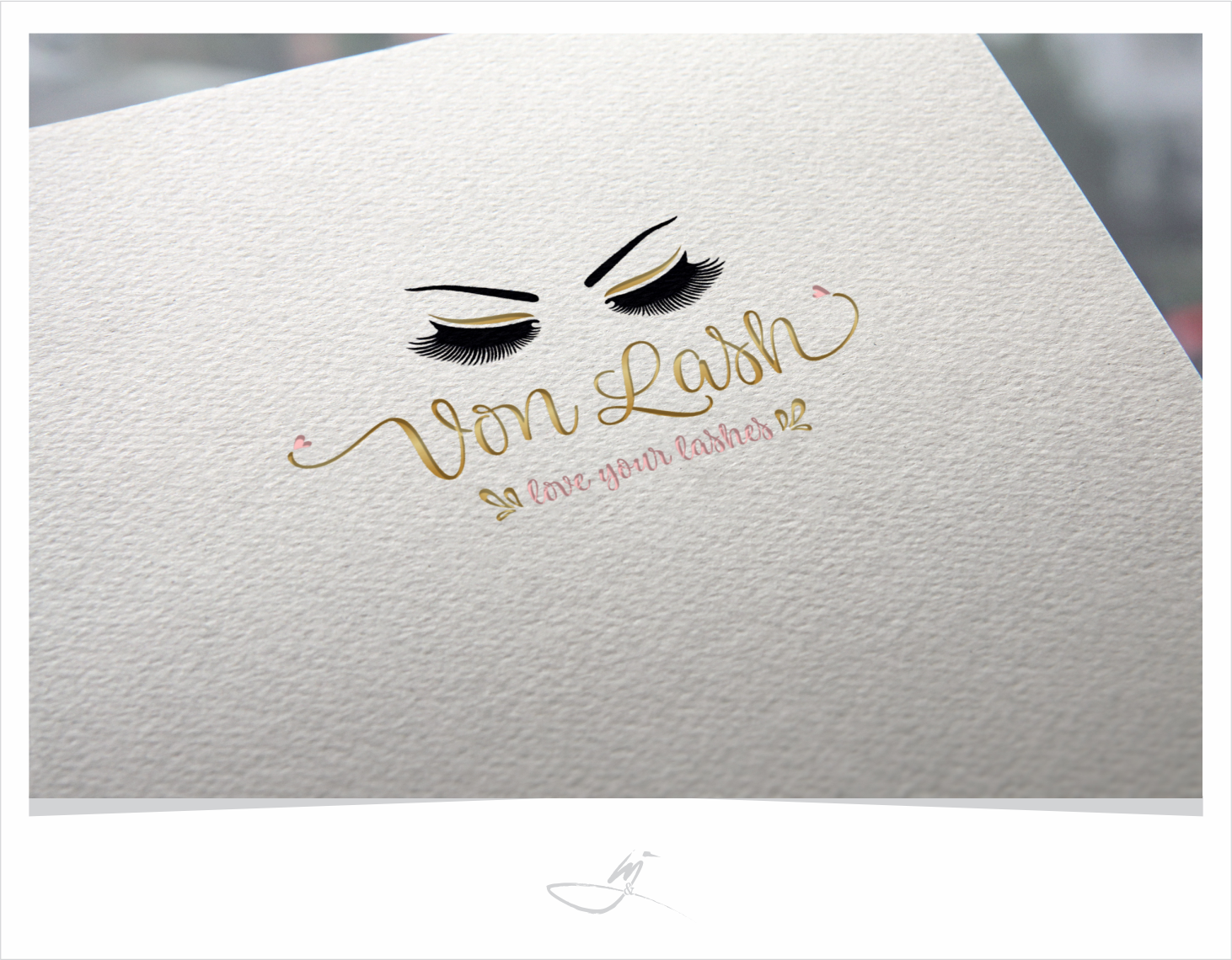 Logo-Design von Mimi &amp; Max für Von Lash | Design #15763201