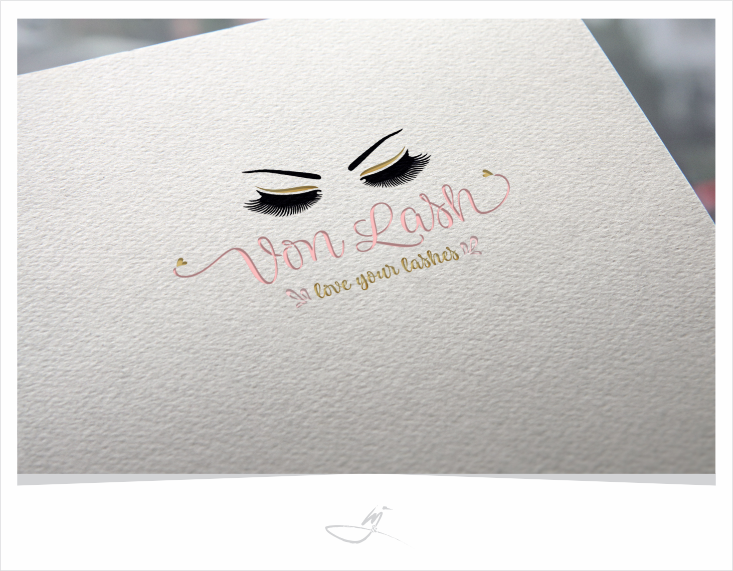 Logo-Design von Mimi &amp; Max für Von Lash | Design #15763222