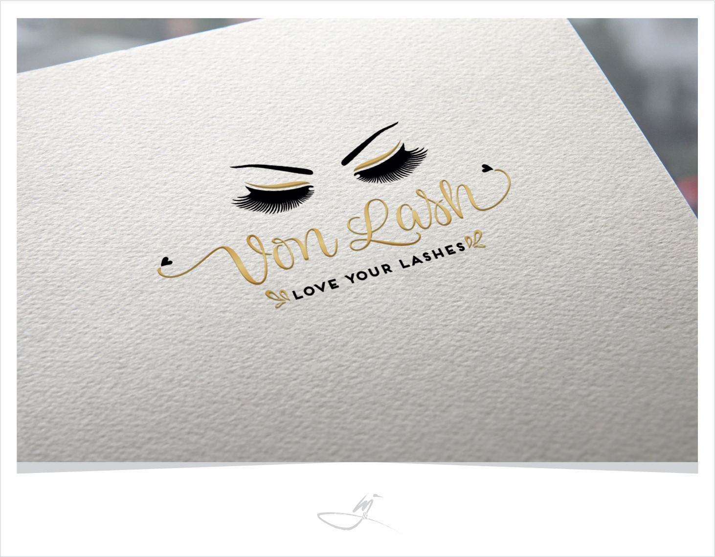 Logo Design by Mimi &amp; Max for Von Lash | Design #15821123