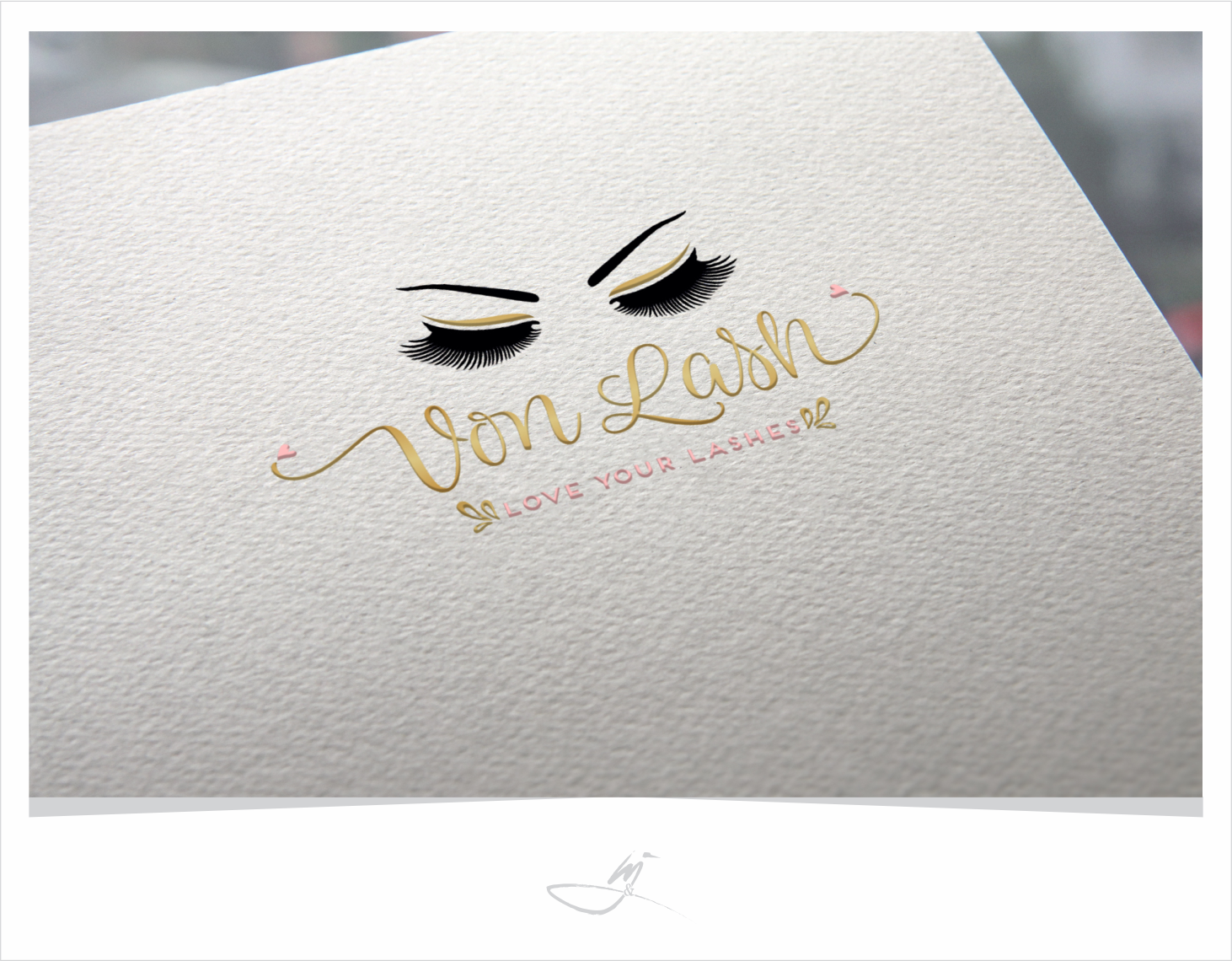 Logo-Design von Mimi &amp; Max für Von Lash | Design #15821133