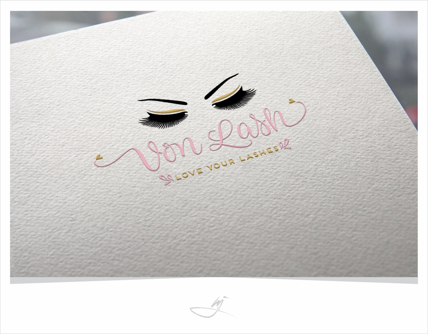 Logo-Design von Mimi &amp; Max für Von Lash | Design #15821146