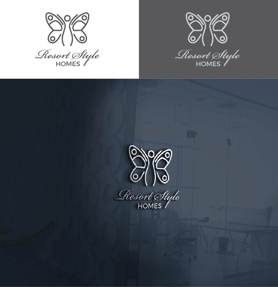Logo Design by ahmeddesigner123 for Resort Style Homes | Design #15741140