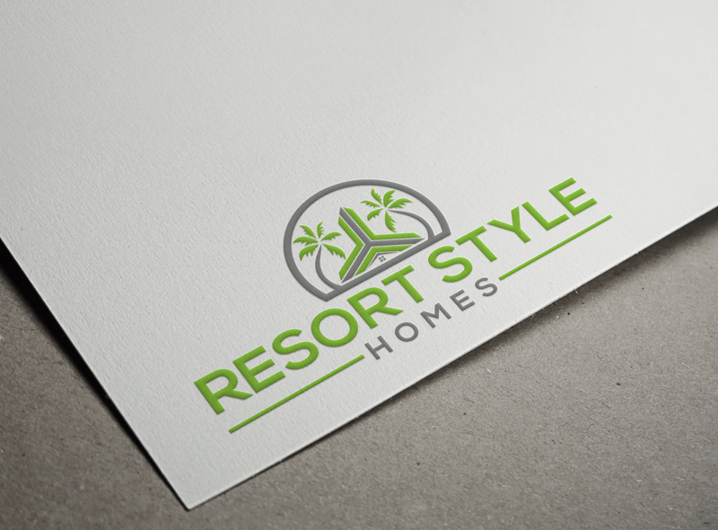 Logo Design by dhoaismail2 for Resort Style Homes | Design #15740183