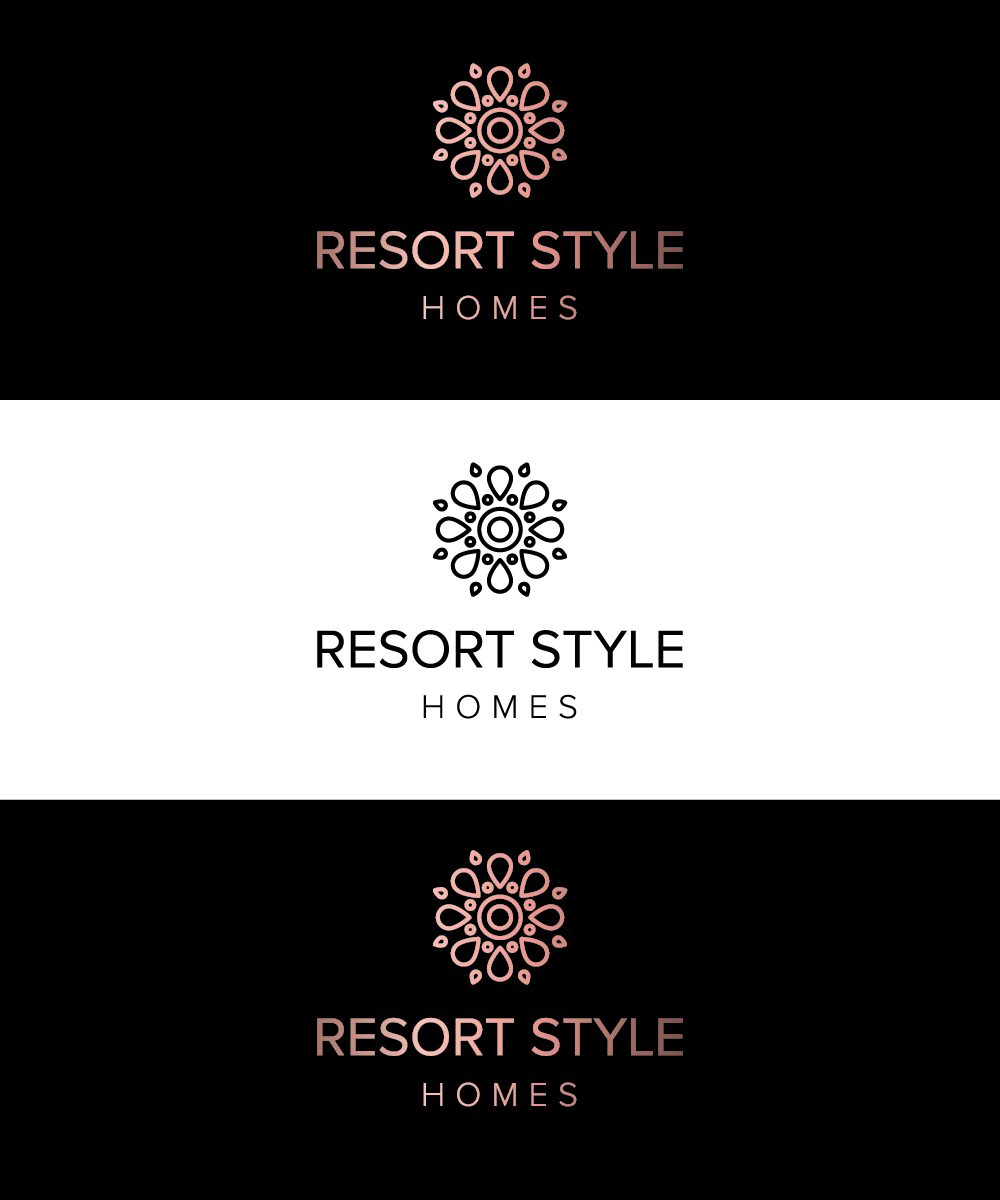 Logo Design by Wild Geek for Resort Style Homes | Design #15742416