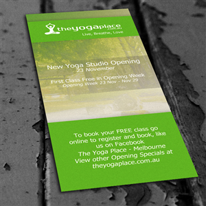 The Yoga Place  | Flyer Design by The RANFOUR Project