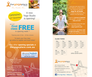 Flyer Design by Lydia