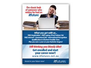 Free IT Diploma Flyer Design Project | Flyer Design by Andysign