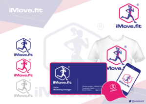 Logo Design by WaelSwid for iMove.fit | Design #15738624