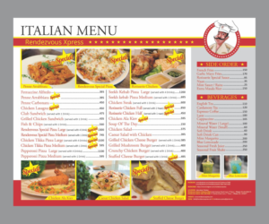Menu Design by Cut and Glue for this project | Design: #15949319