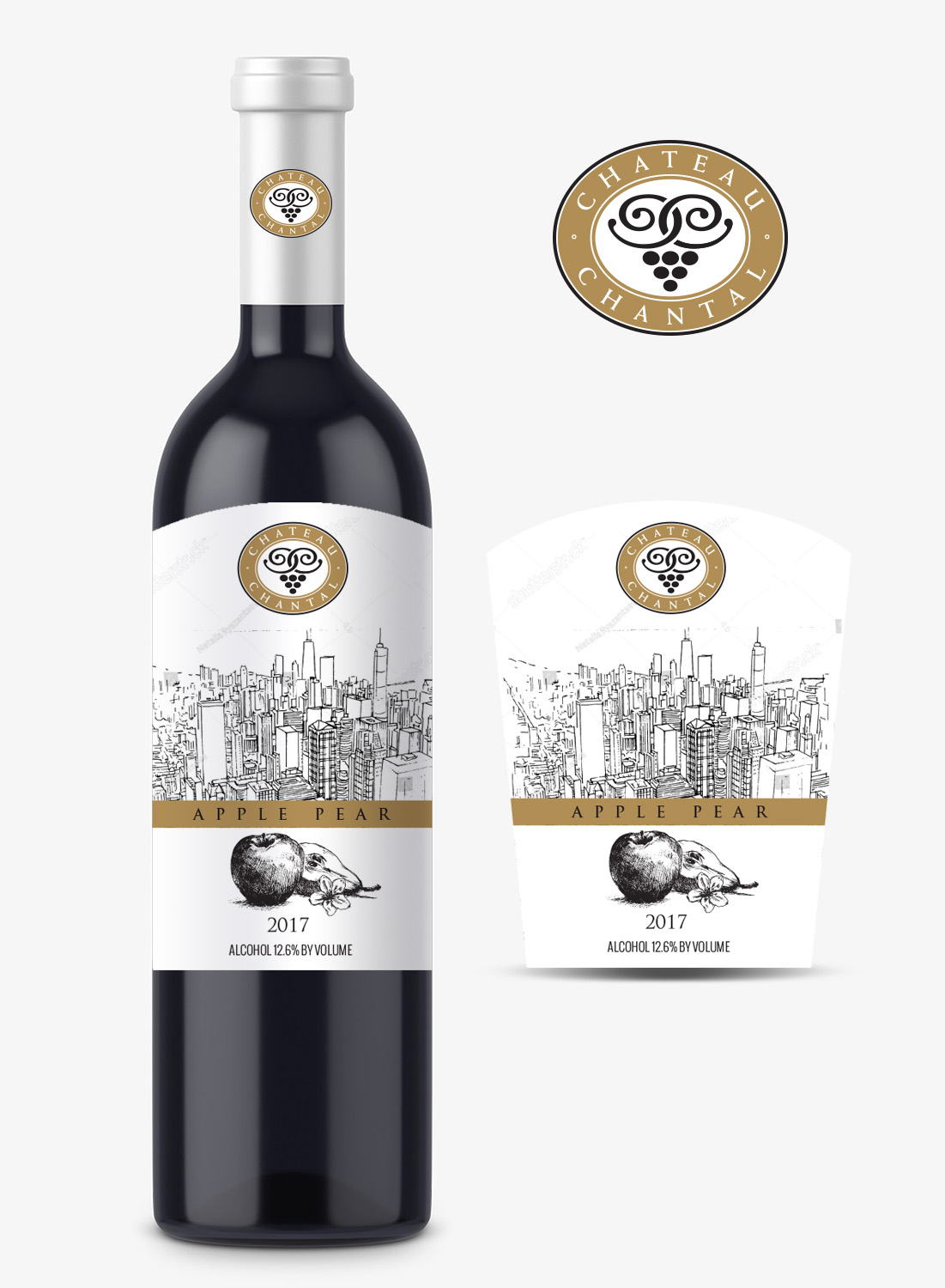 Packaging Design by Priyo Subarkah for Chateau Chantal | Design #15766387