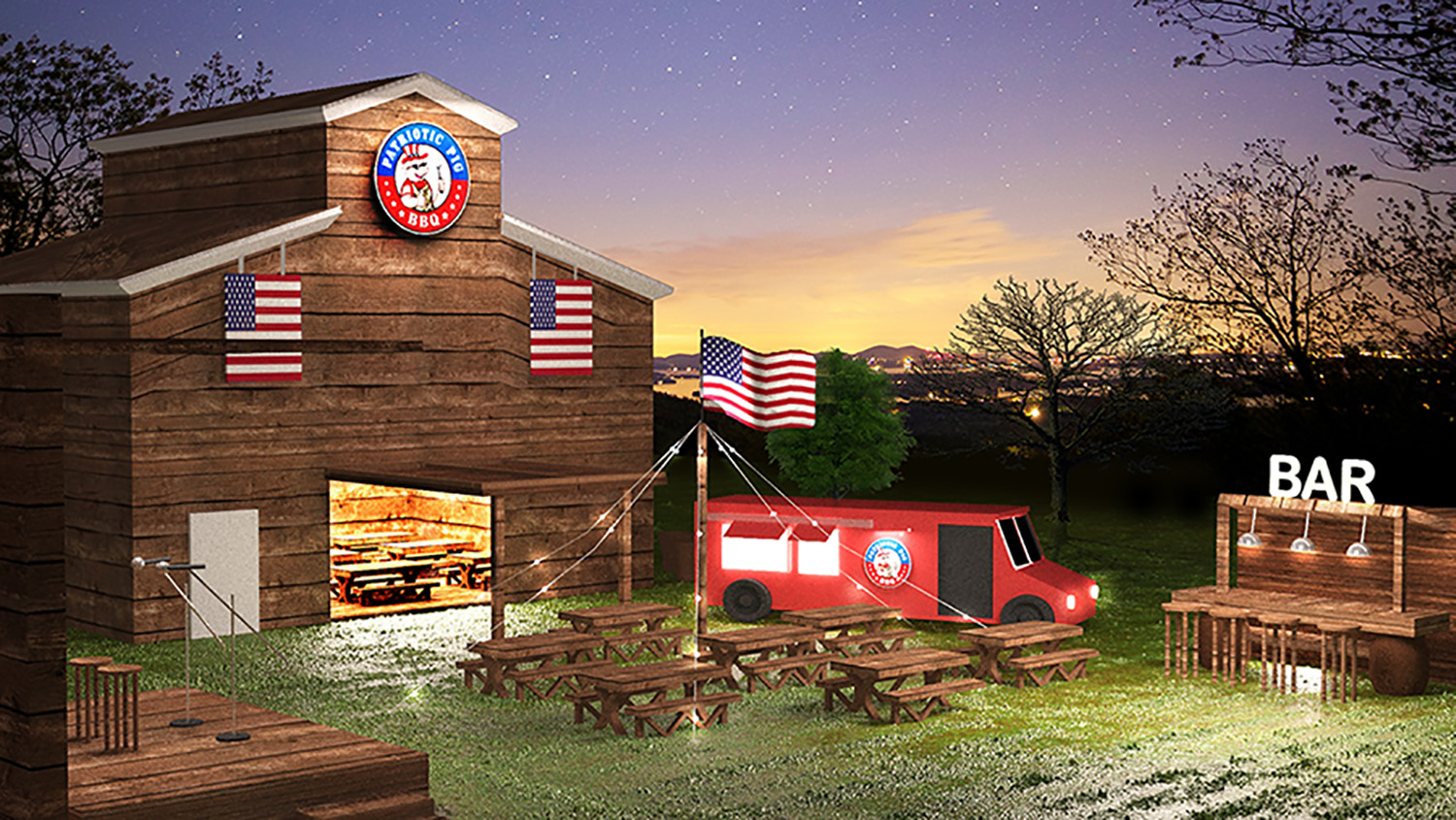 3D Design von Veda R für Patriotic Pig | Design #15758793