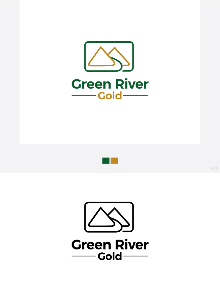 Logo Design by somani for Green River Gold Corp. | Design #15782541
