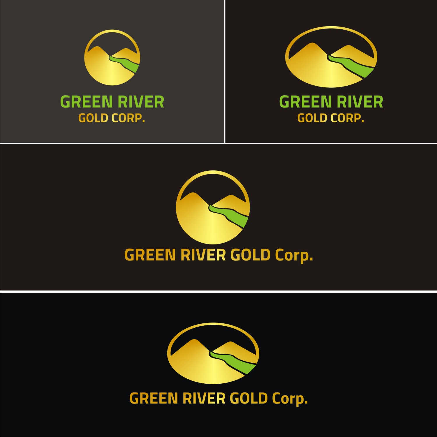Logo Design by Ahsa_Design for Green River Gold Corp. | Design #15742108