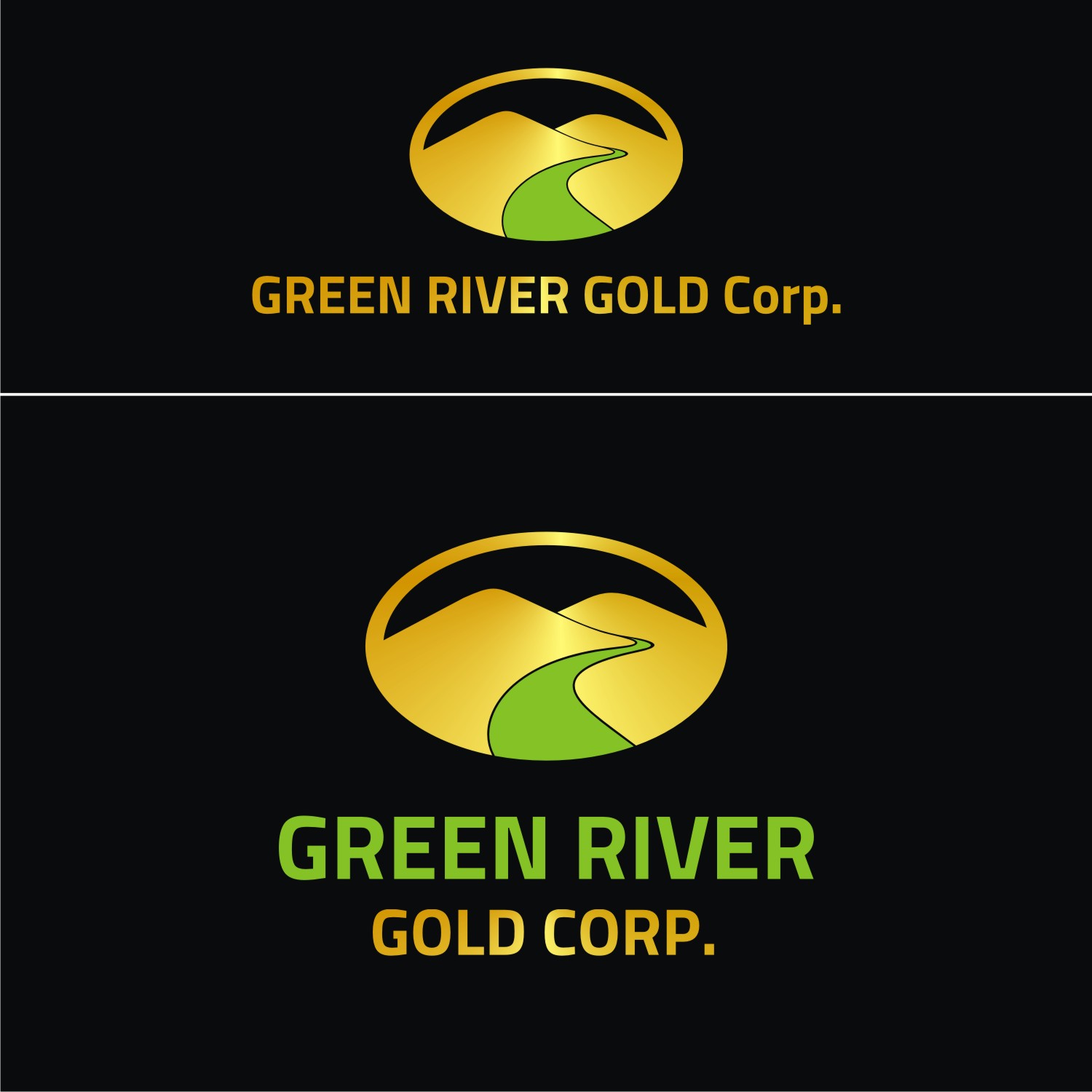 Diseño de Logo por Ahsa_Design para Green River Gold Corp. | Diseño #15742223