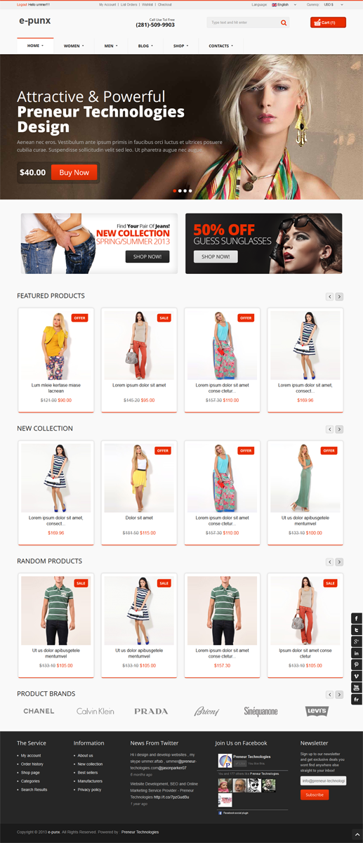 Web Design by Ummer Aftab for this project | Design #2606268