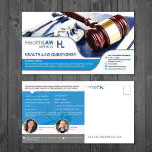 Postcard Design by aspiremedia for HealthLaw Offices | Design: #15801672