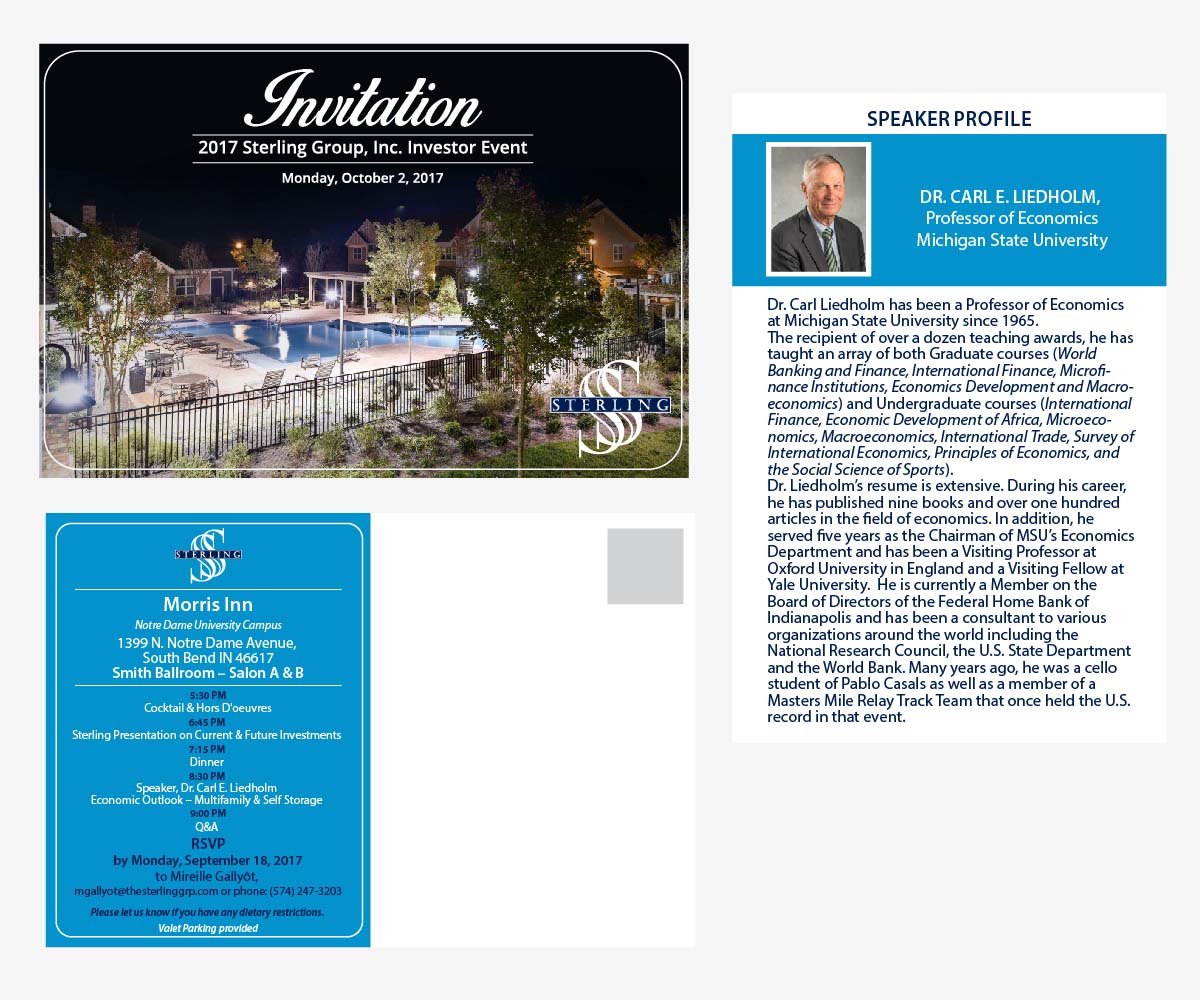 Invitation Design by Anna  for The Sterling Group | Design #16002252