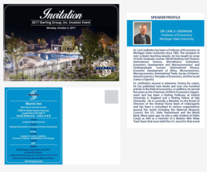 Invitation Design by Anna  for The Sterling Group | Design: #16011655