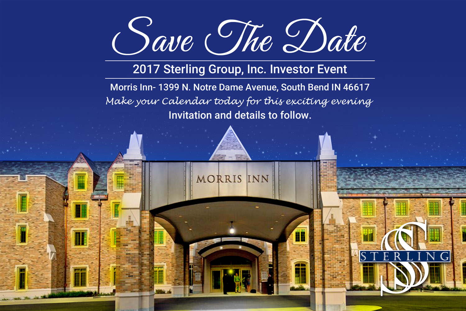 Invitation Design by Sandaruwan for The Sterling Group | Design #15789936