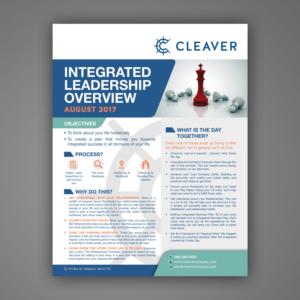 Flyer Design by Mariyam Khan for Cleaver | Design: #15747489