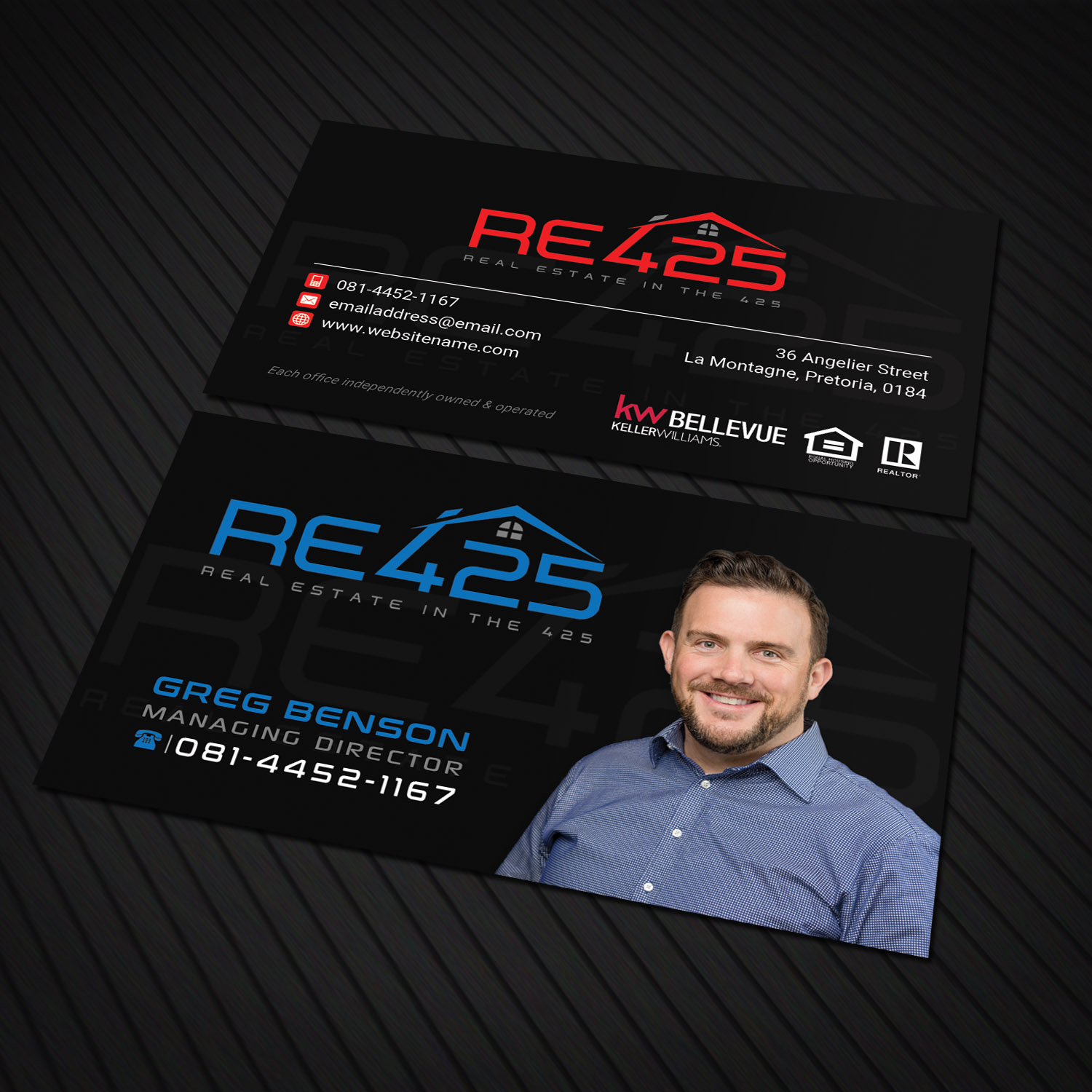 Diseño de Tarjeta de Presentación por Sandaruwan para RE425 | Diseño #15748082