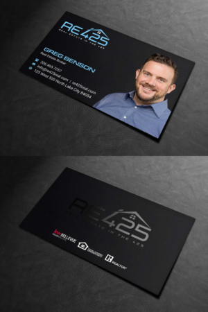 Business Card Design by INDIAN_Ashok for RE425 | Design: #15741700