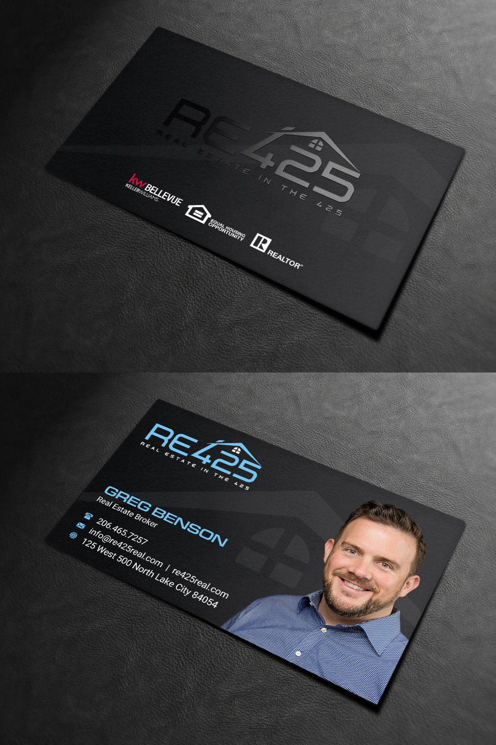 Business Card Design by INDIAN_Ashok for RE425 | Design #15756019