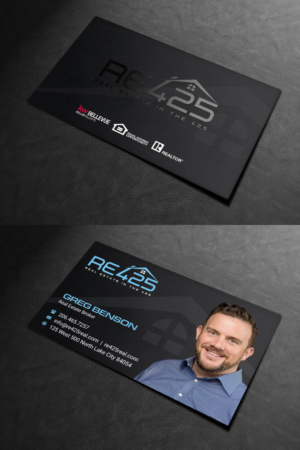 Business Card Design by INDIAN_Ashok for RE425 | Design: #15756019