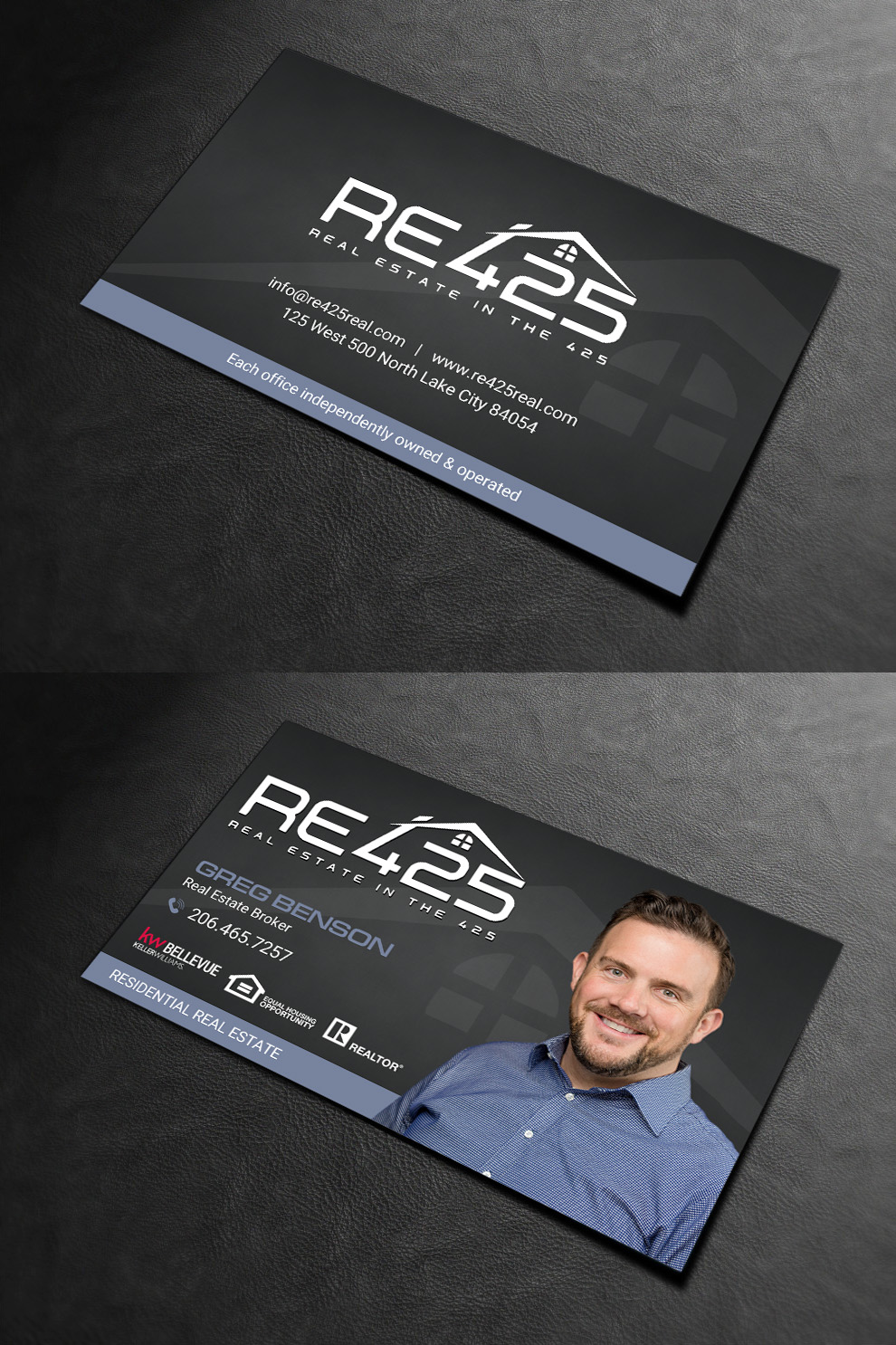 Business Card Design by INDIAN_Ashok for RE425 | Design #15756020