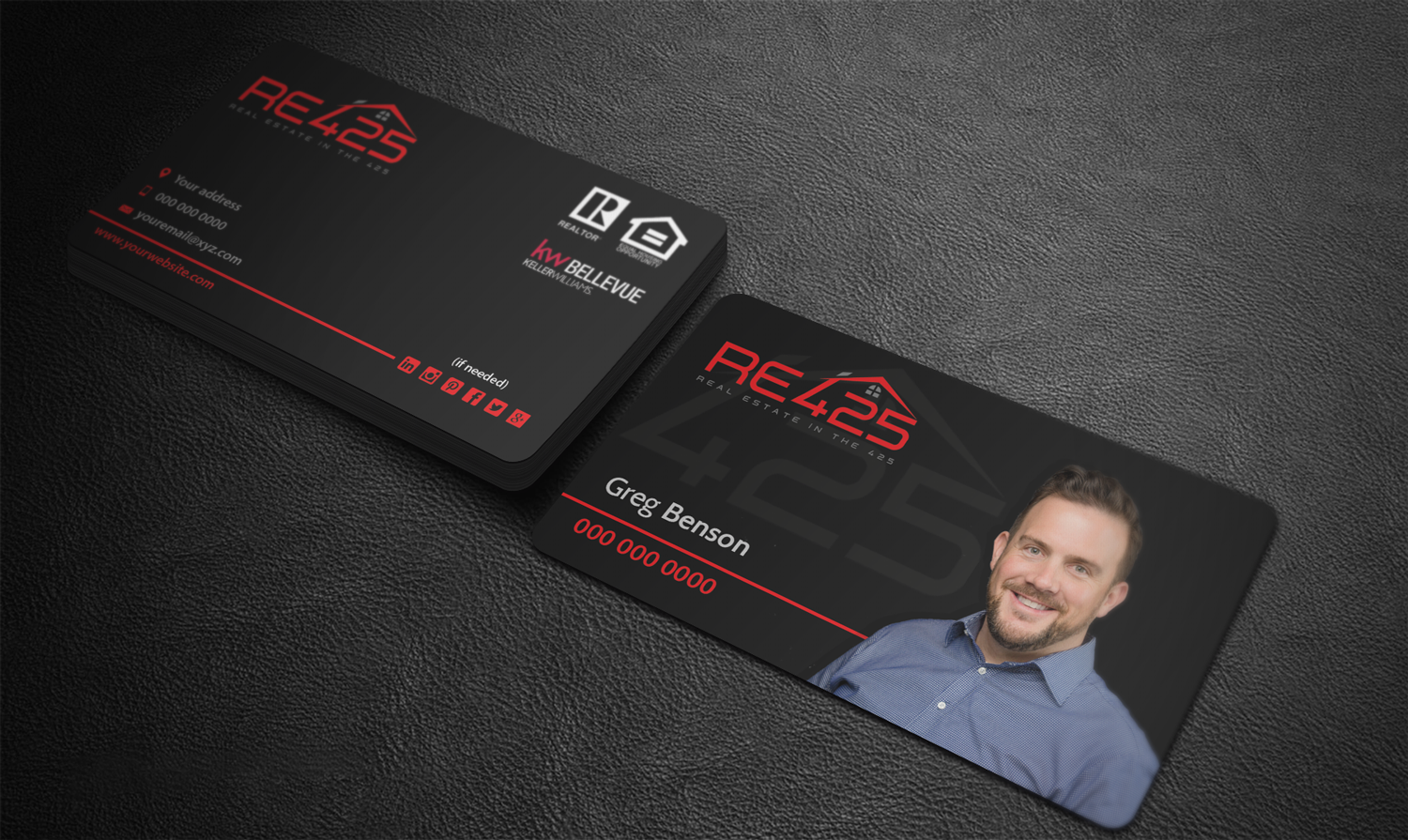 Visitenkarten-Design von Riz' für RE425 | Design #15740389