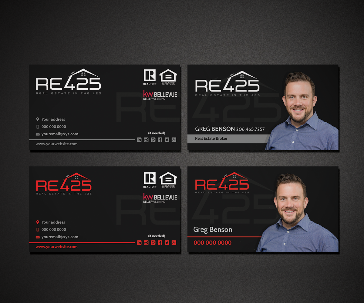 Business Card Design by Riz' for RE425 | Design #15757784