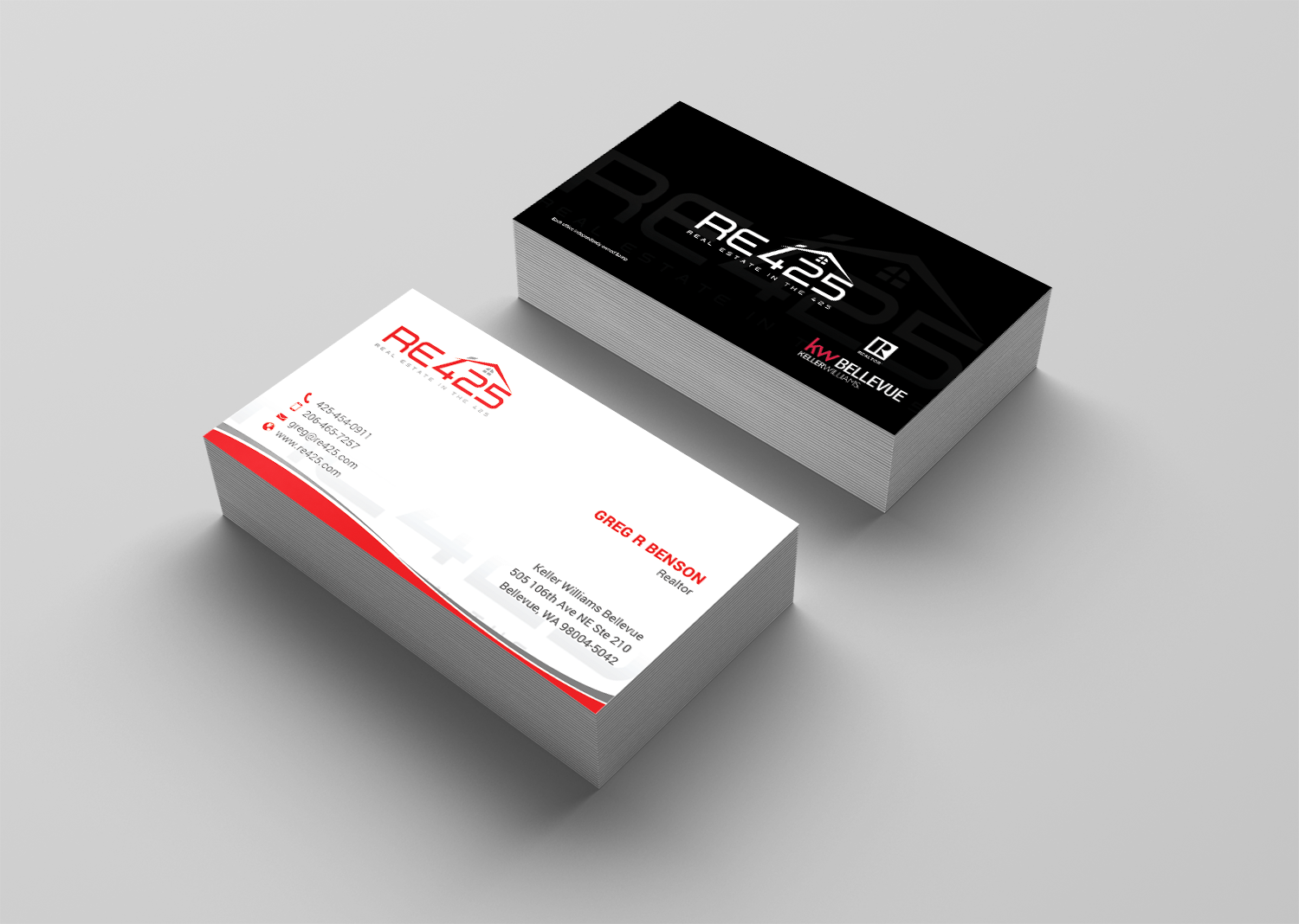 Business Card Design by Alaminenterprise for RE425 | Design #15756721